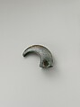 Harness or bridle fitting in the form of a claw, Bronze, Achaemenid