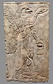Relief panel, Gypsum alabaster, Assyrian