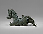 Pin in the form of a lion, Bronze, iron, Iran