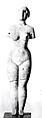 Figure of a standing woman, Gypsum alabaster, Parthian