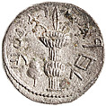Sela (Tetradrachm) minted by the Bar Kokhba rebels, Silver