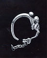 Earring, Silver, Parthian (?)