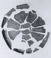 Basin fragments, Bronze, iron, Iran
