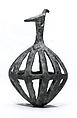 Openwork rattle bell, Bronze