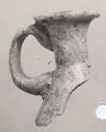 Neck and handle of Jug, Glass, Sasanian