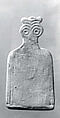 Eye idol, Gypsum alabaster
