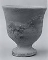 Goblet, Ceramic, Assyrian