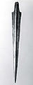 Sword or dagger, Bronze, Hattian