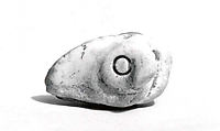 Amulet, Stone, white, Iran
