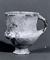 Button-base cup, Ceramic, Iran