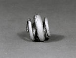 Hair-ring, Silver, Iran