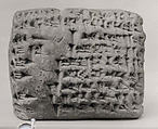 Cuneiform tablet: account of dates as irbu-revenue, Ebabbar archive, Clay, Achaemenid
