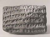 Cuneiform tablet: declaration before witnesses, archive of Iddin-Nabu and Shellebi, Clay, Achaemenid