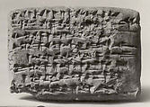 Cuneiform tablet: account of wool, Ebabbar archive, Clay, Babylonian
