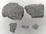 Cuneiform tablet: Akkadian synonym list, Malku=sharru, tablet 3, Clay, Seleucid
