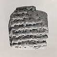Cuneiform tablet: account of barley, Ebabbar archive, Clay, Babylonian