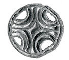 Compartmented stamp seal, Copper alloy, Bactria-Margiana Archaeological Complex
