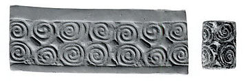 Cylinder seal, Chlorite