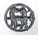 Compartmented stamp seal, Copper alloy, Bactria-Margiana Archaeological Complex