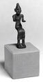 Enthroned deity, Bronze, Canaanite