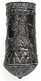 Beaker with archer and bull, Bronze, Iran