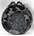 Dish with ducks' heads, Serpentinite, Achaemenid