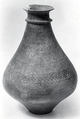 Piriform jar, Ceramic, Iran