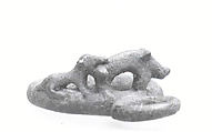 Harness ring or buckle, Bronze, Iran