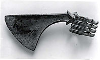 Spiked axe head, Bronze, Iran