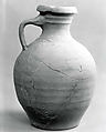 Jug with handle, Ceramic, Sasanian