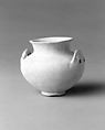 Jar with pierced handles for suspension, Ceramic