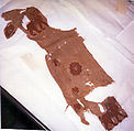 Textile fragment, Silk, tapestry weave, Sasanian