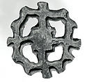Compartmented stamp seal, Copper alloy, Bactria-Margiana Archaeological Complex