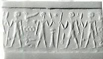 Cylinder seal, Magnetite