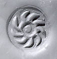Carinated lentoid seal, Hematite, red