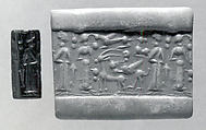 Cylinder seal, Hematite, Mitanni