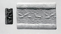 Cylinder seal, Limonite, Mitanni