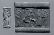 Cylinder seal, Limestone, Mitanni