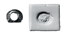 Stamp seal, Hematite, Sasanian