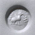 Stamp seal, Stone, Sasanian