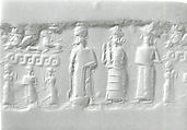 Cylinder seal, Stone, Mitanni