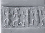 Cylinder seal, Stone