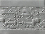 Cylinder seal, Stone, Mitanni