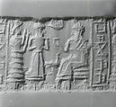 Cylinder seal, Stone, Elamite