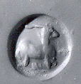 Stamp seal, Stone, Sasanian