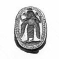 Scarab seal, Jasper, green