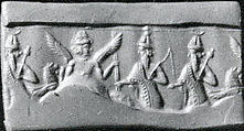 Cylinder seal, Hematite