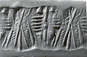 Cylinder seal, Stone