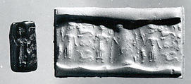 Cylinder seal, Steatite (?)