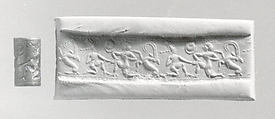 Cylinder seal, Hematite, Syrian